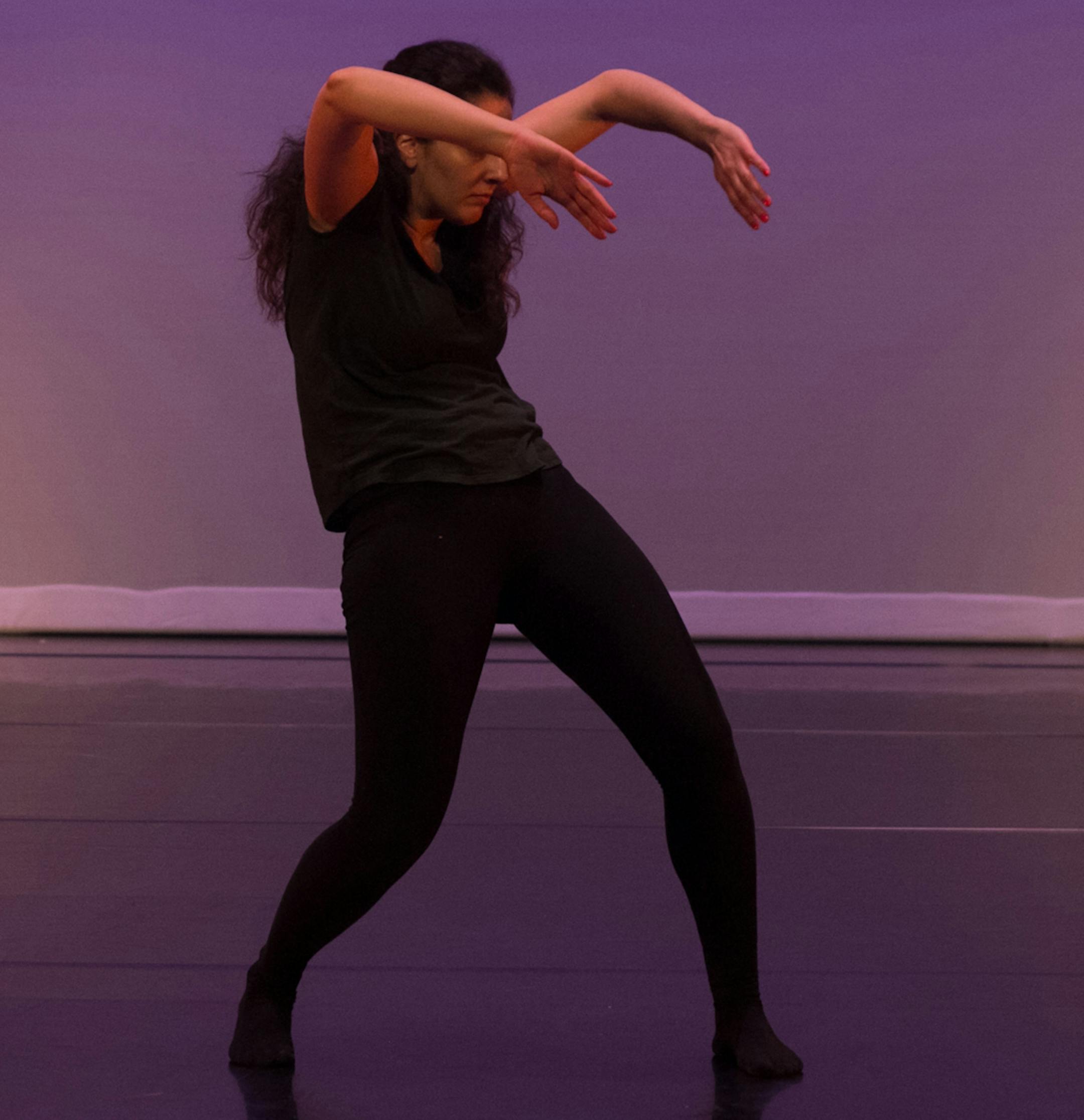 Anat Shinar in "Here's How (Refuted)" at Red Eye Theater.