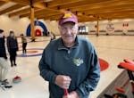 John Mayasich at the Chaska Curling Center. 