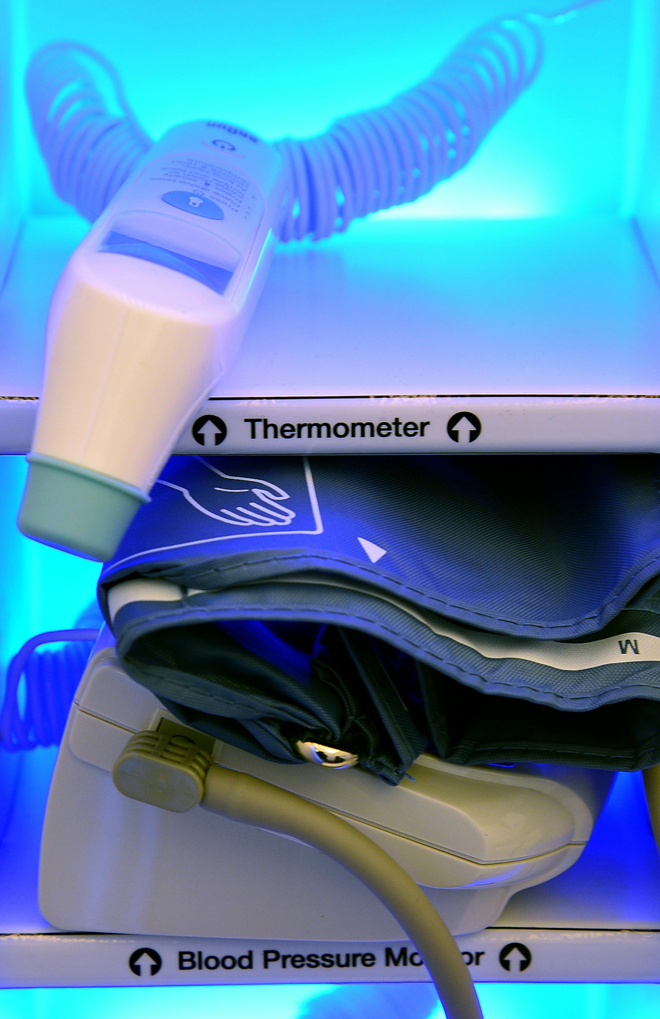 Patients can use medical devices like these to convey their vital medical stats during the during an Online Care appointment ]The doctor will see you now - on screen. In what could be one of the biggest shakeups to the delivery of medical care, video consultations with physicians are being offered to replace the traditional in-person visit to the doctor's office. Doctor Sandy Wiita has seen over 2500 patients through BCBS's Online Care Anywhere program. Richard.Sennott@startribune.com Richard Se