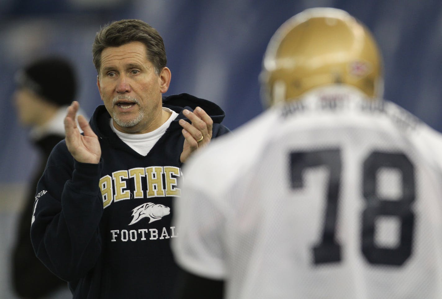 Bethel coach Steve Johnson, in 2010