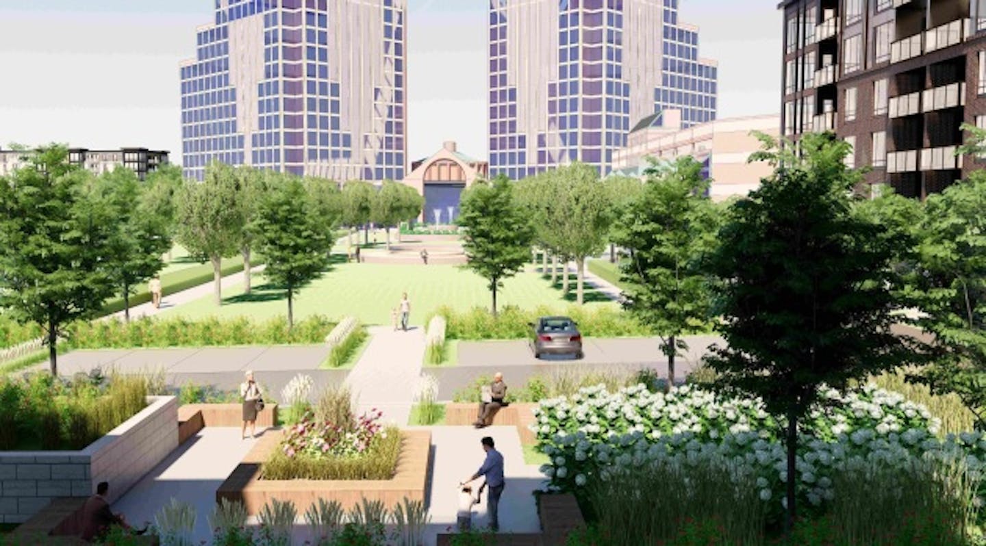 Senior apartments and hotel proposed near Carlson Towers in