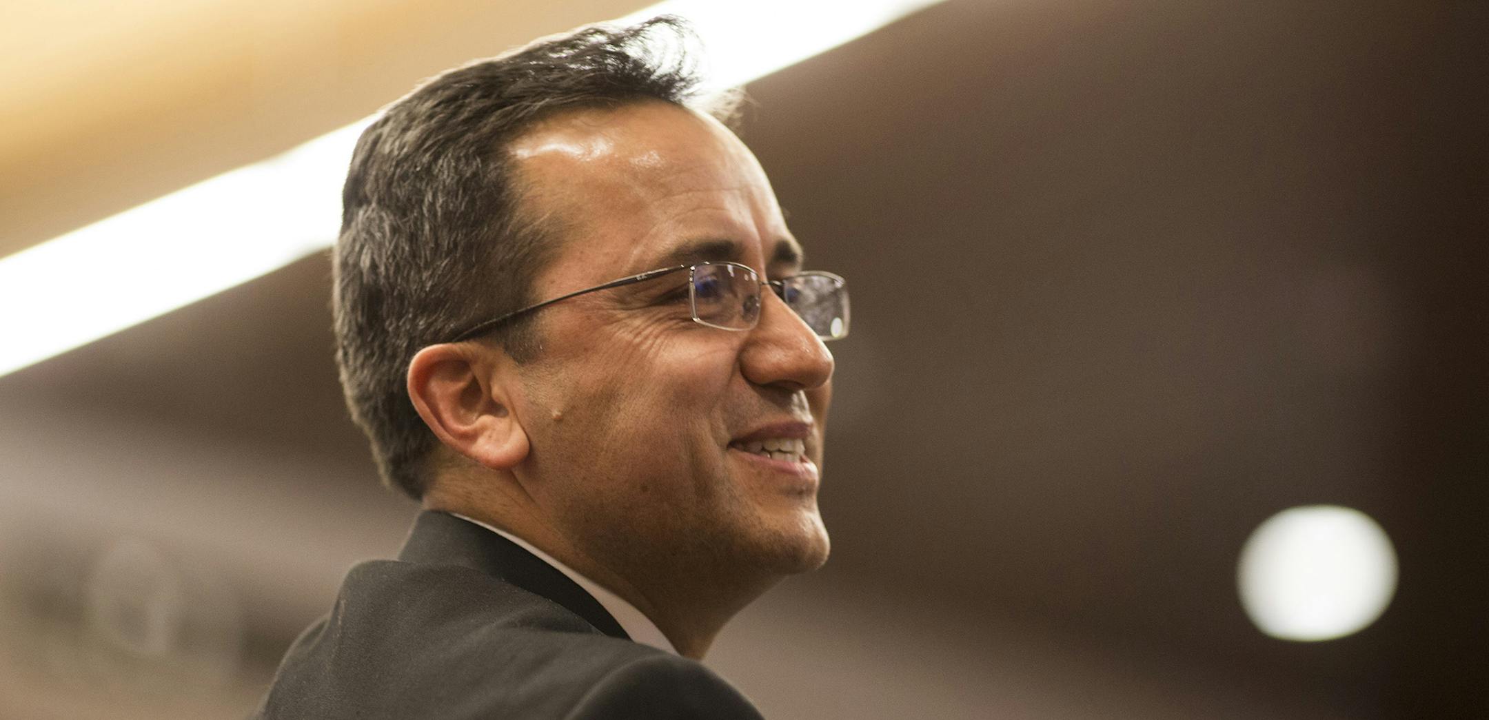 Sergio Paez during an interview for Minneapolis superintendent on Tuesday, November 17, 2015, in Minneapolis, Minn. ] RENEE JONES SCHNEIDER • reneejones@startribune.com ORG XMIT: MIN1511171920530213