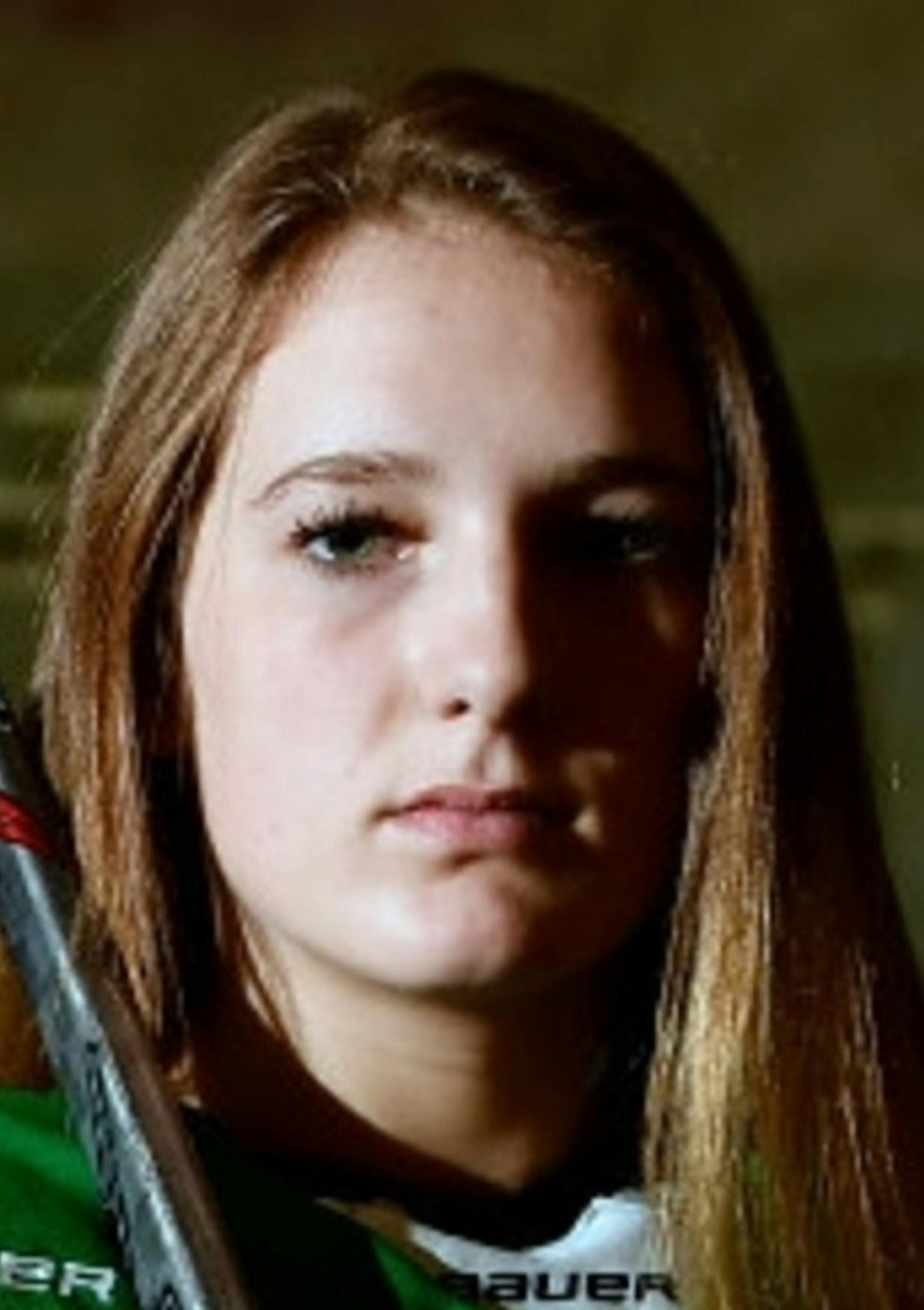 Gabbie Hughes, sr., Centennial hockey, 2017-18