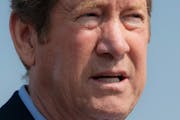 Jason Lewis spoke to supporters at a Trump campaign/MNGOP get-out-the-vote rally in Stillwater. ] GLEN STUBBE • glen.stubbe@startribune.com Tuesday,