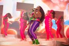 Lizzo performed at Treasure Island Resort & Casino Amphitheater in Red Wing, Minn. on September 11, 2021. 