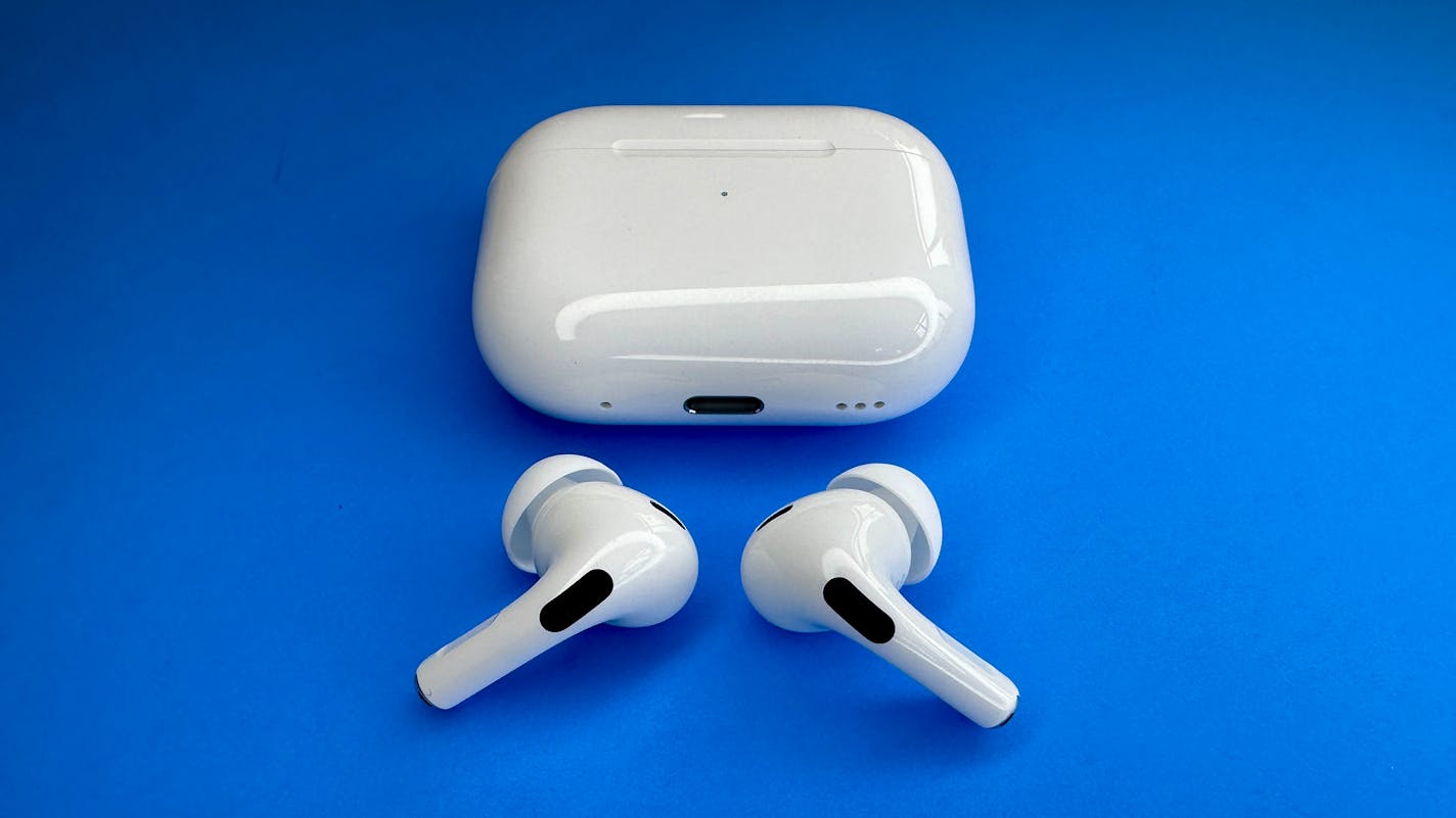 Apple AirPods Pro 2 (USB-C), the best Apple noise-canceling wireless earbud. (David Carnoy/CNET/TNS)