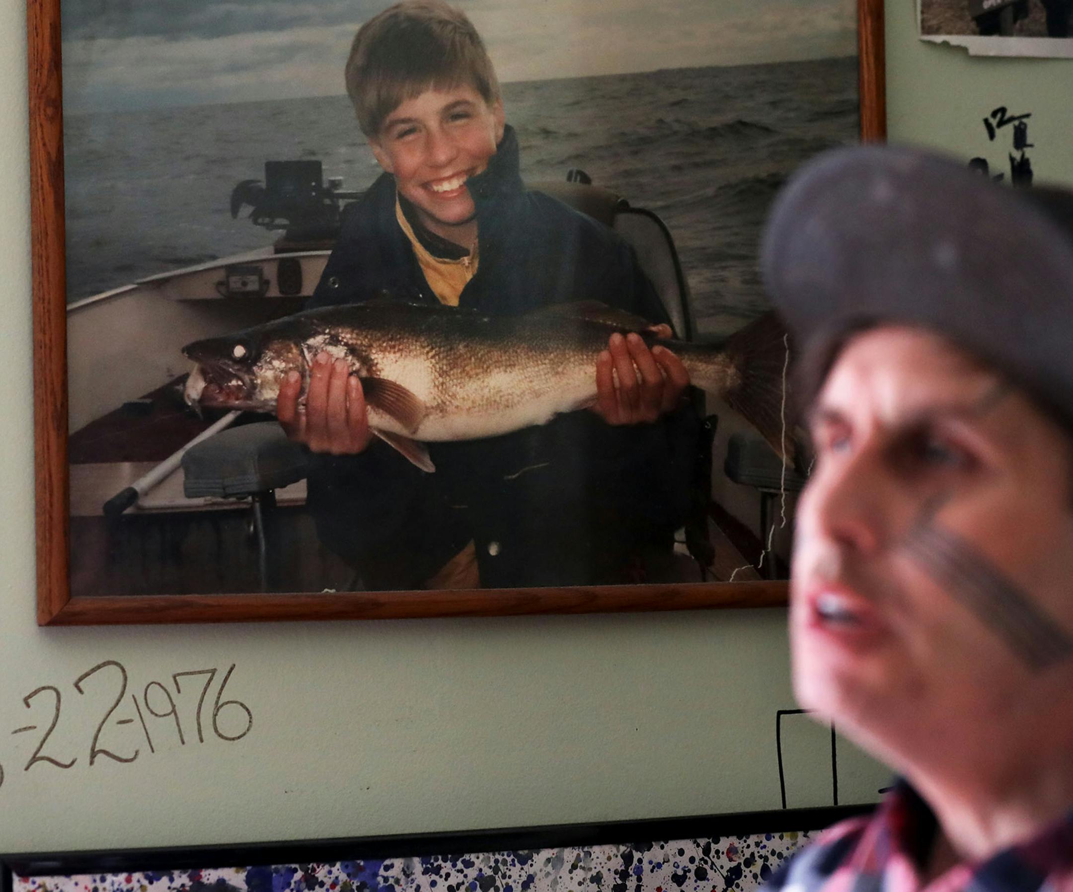 Damon, 42, who has HIV and lives at Hope House, is a recovering heroin addict who began using at age 13 but has been clean for seven years. He recalled happier days.