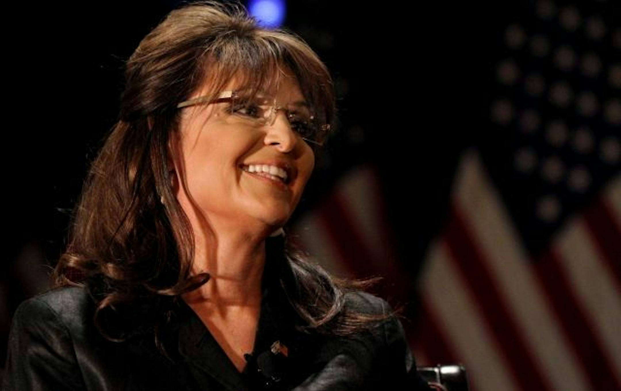 Sarah Palin spoke Thursday to a bipartisan crowd of 1,000 business leaders at the Long Island Association in New York.