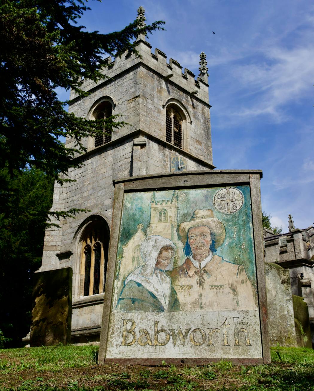 All Saints’ Church in Babworth, England, includes a tribute to its Pilgrim roots.