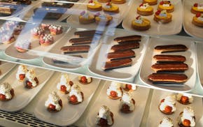 French-born baker Marc Heu opened Heu Patisserie Paris in St. Paul where Heu and his staff use butter from France and chocolate from Belgium to make t