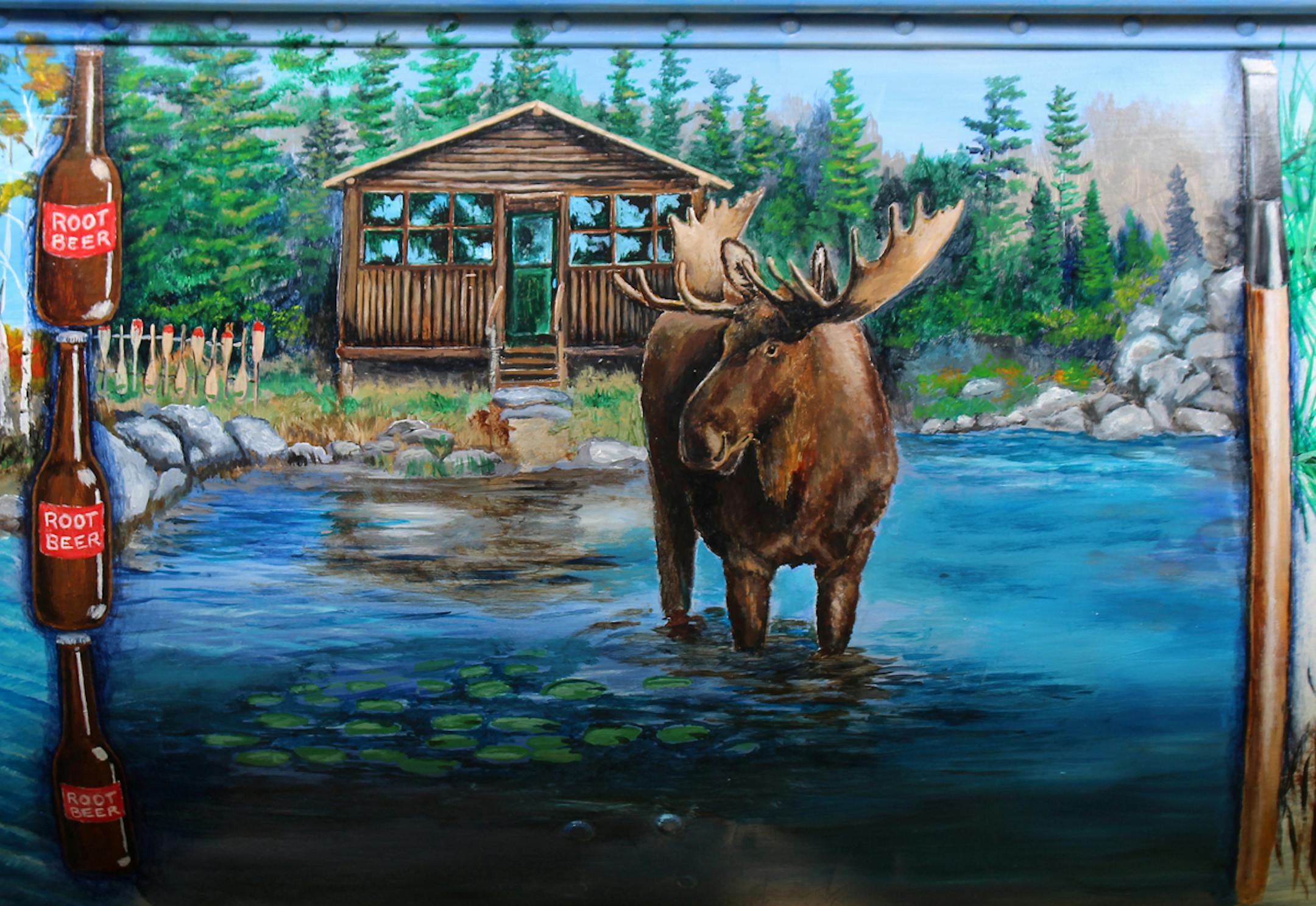 Joe Baltich Jr.canoe for Outdoors Weekend