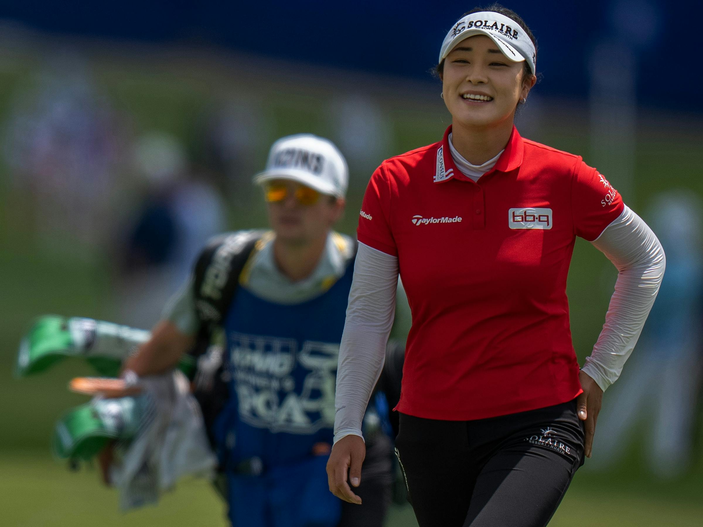 Ina Yoon shoots historic 63 in first round of KPMG Women's PGA Championship at Hazeltine