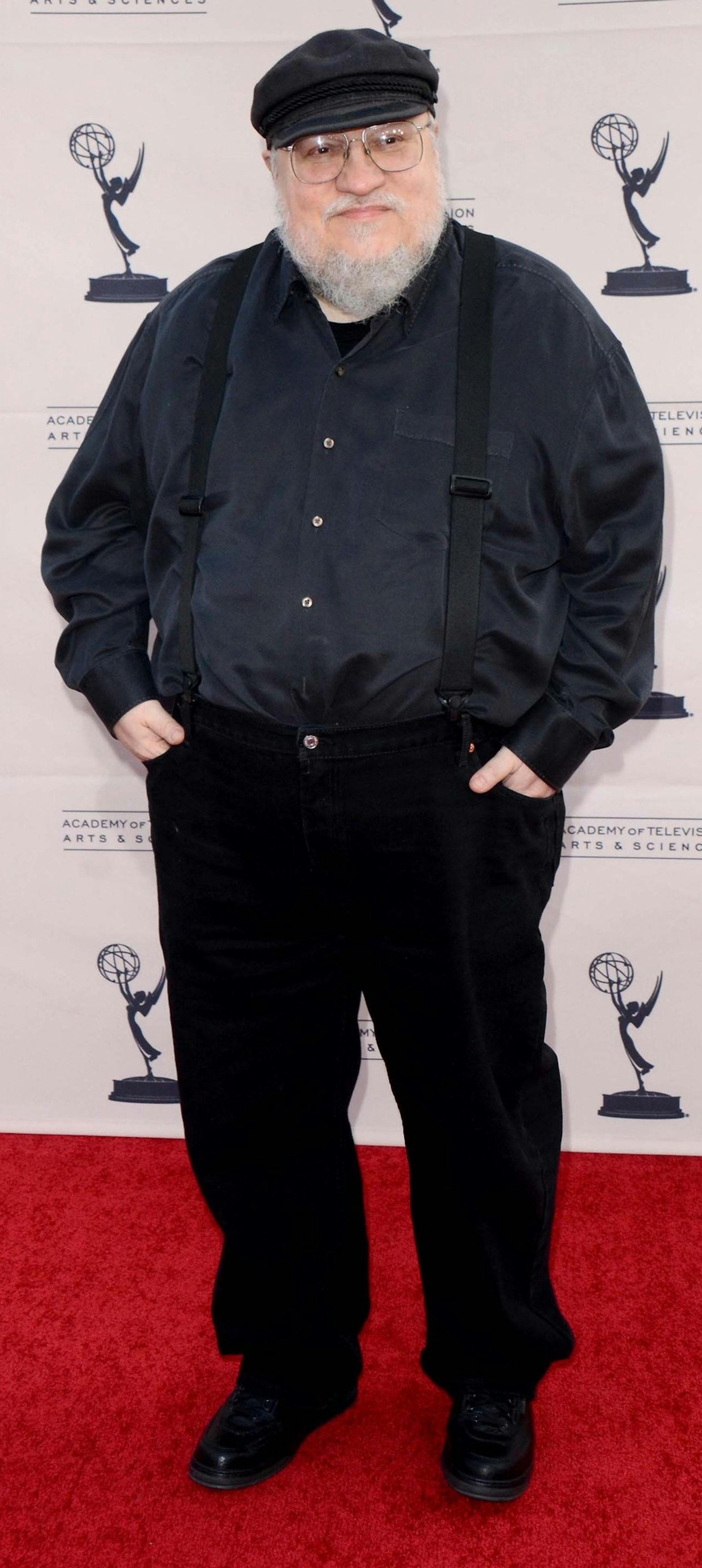 HOLLYWOOD, CA - MARCH 19: Co-Executive producer George R.R. Martin arrives at the Academy of Television Arts & Sciences Presents An Evening With "Game of Thrones" at the TCL Chinese Theater on March 19, 2013 in Hollywood, California. (Photo by Tonya Wise/Invision for the Academy of Television Arts & Sciences/AP Images)