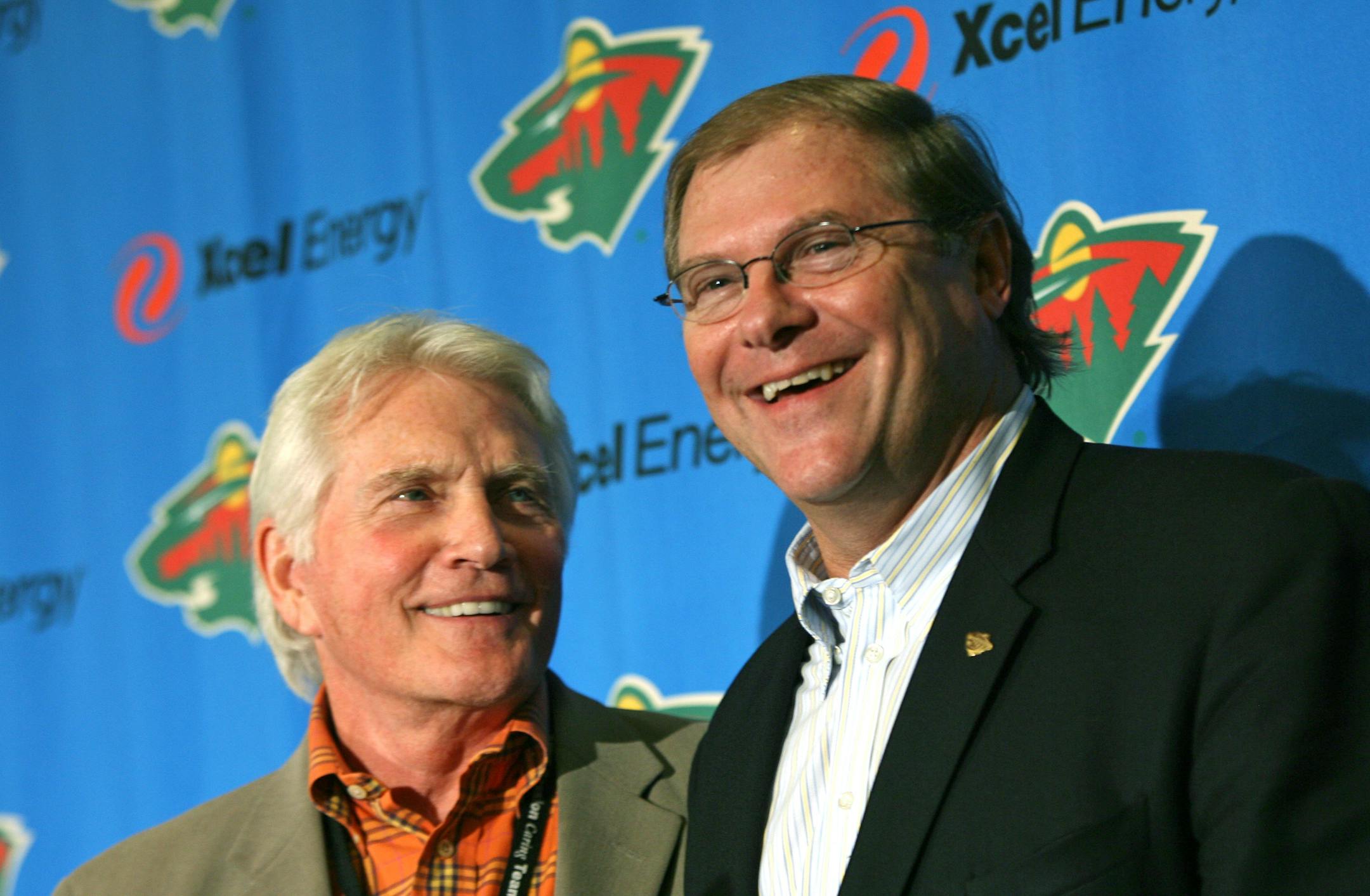 Ex-Wild owner Bob Naegele, left, didn't get the scrutiny Twins owner Carl Pohlad does, says Patrick Reusse, and it's unfair.
