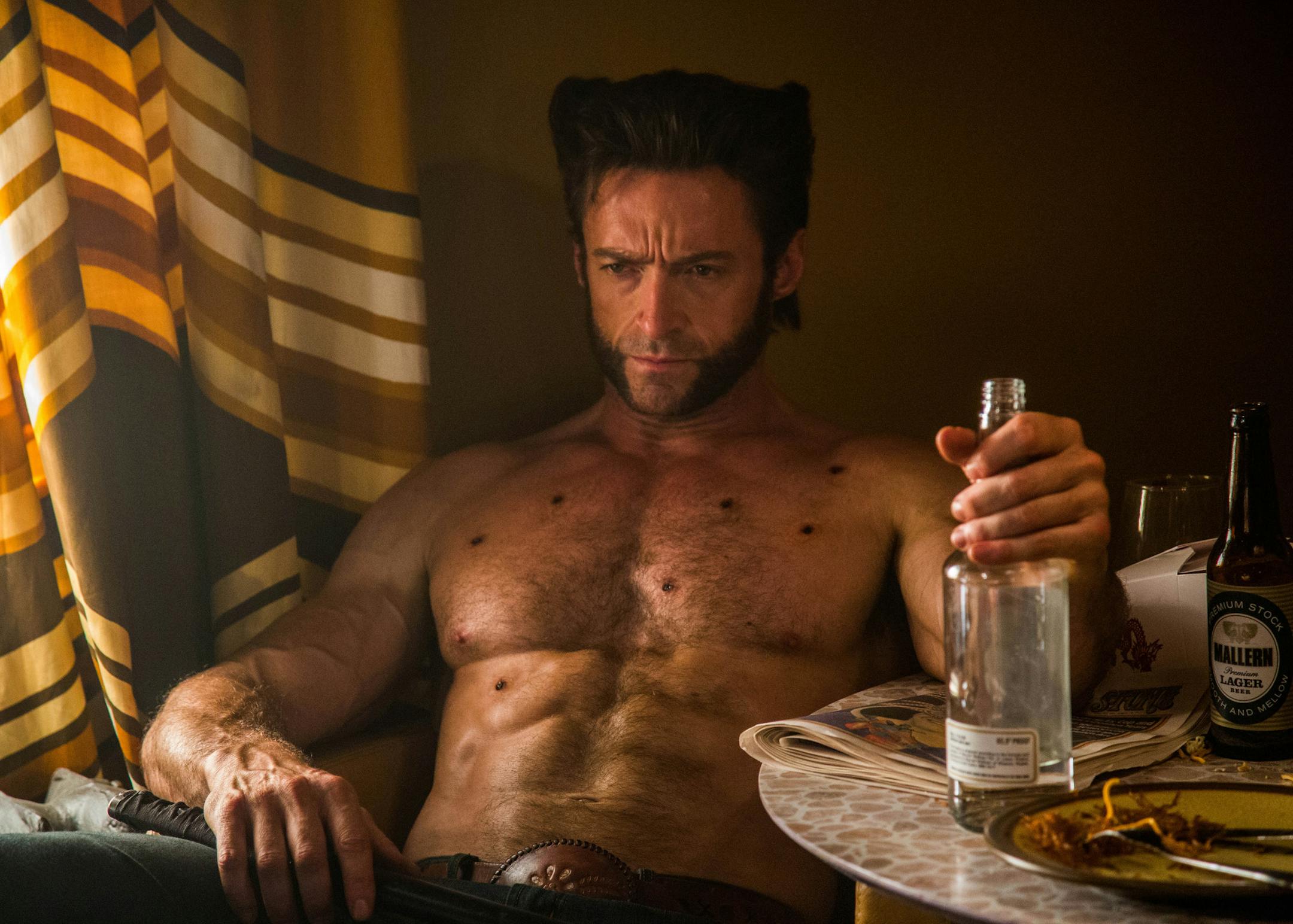 DF-07871 Hugh Jackman as Logan in X-Men: Days of Future Past.