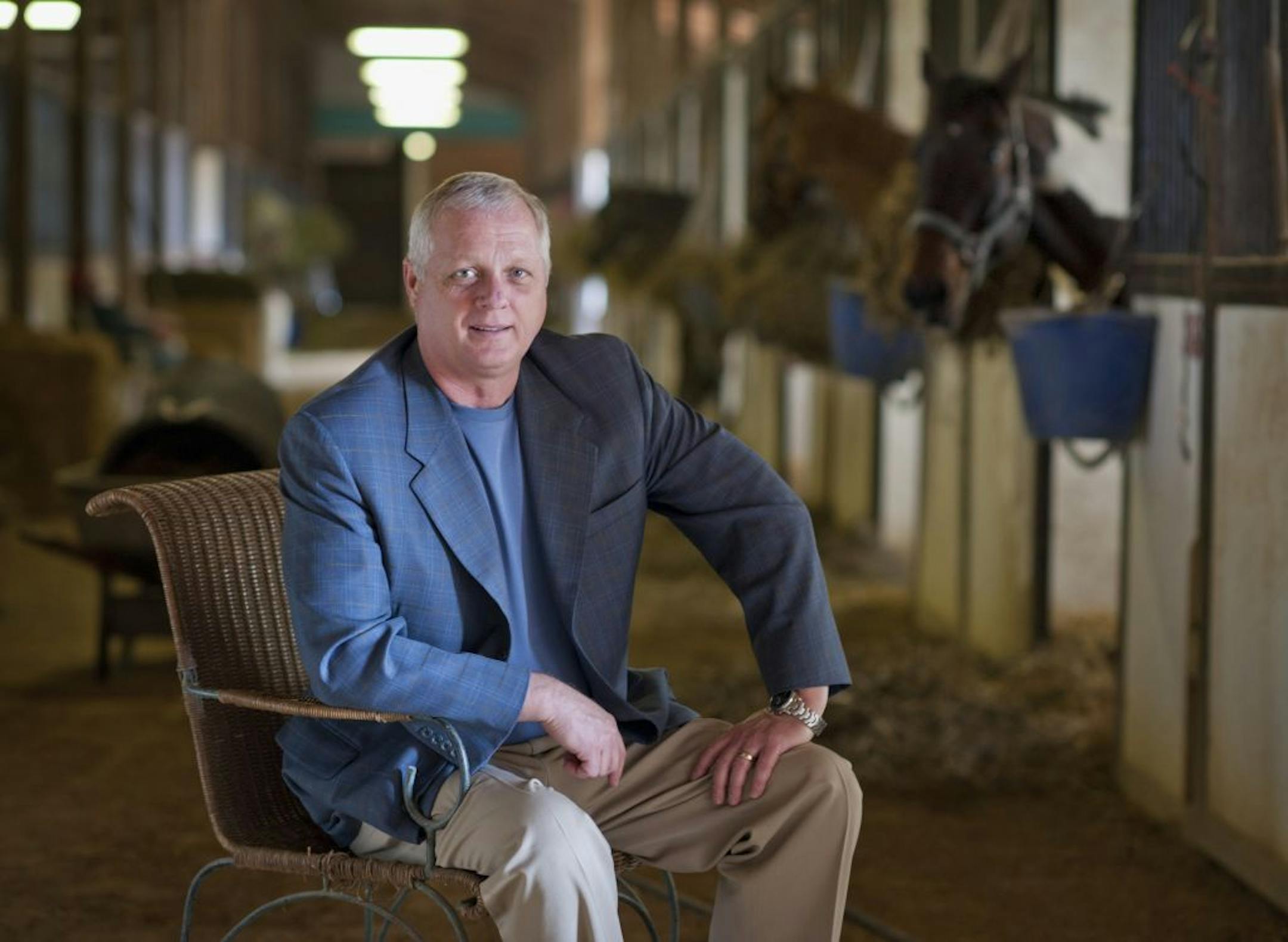 Canterbury Park President Randy Sampson.