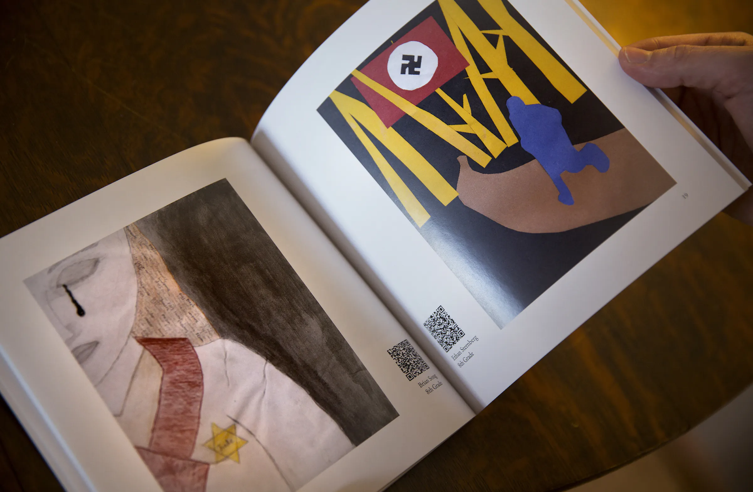 Artist, students capture a Holocaust survivor's life in art and words