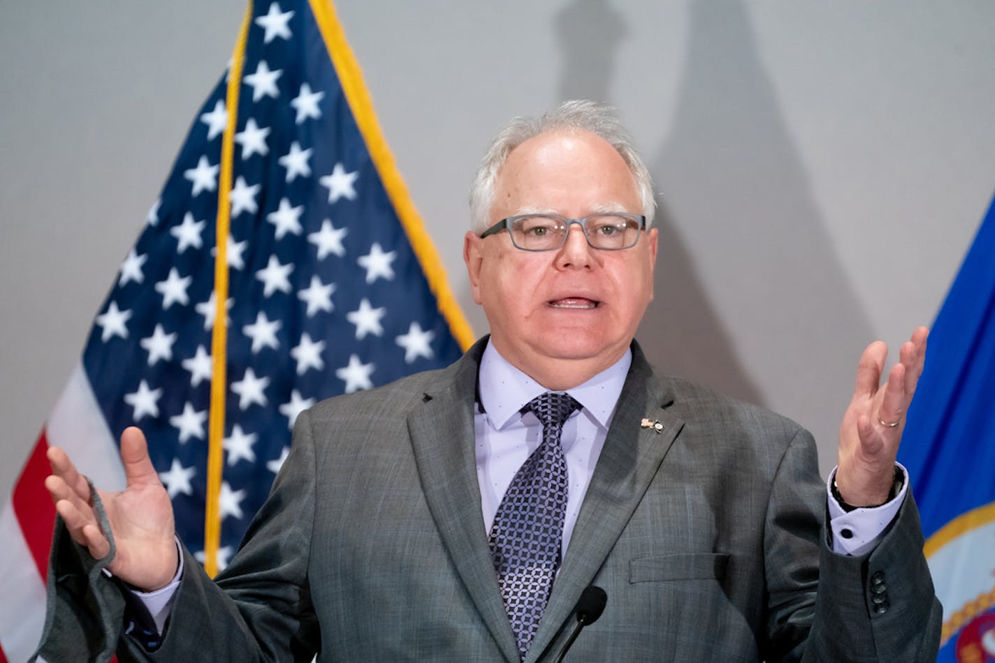 Gov. Tim Walz announced a statewide mandate last month requiring Minnesotans to wear face masks in stores and indoor gathering places.