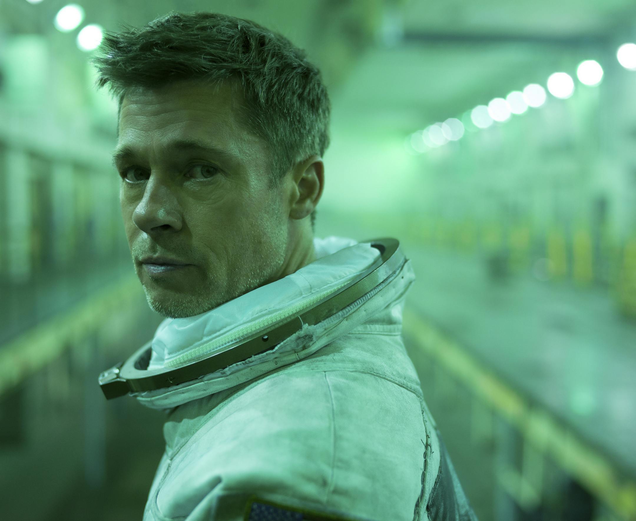 Brad Pitt in "Ad Astra."