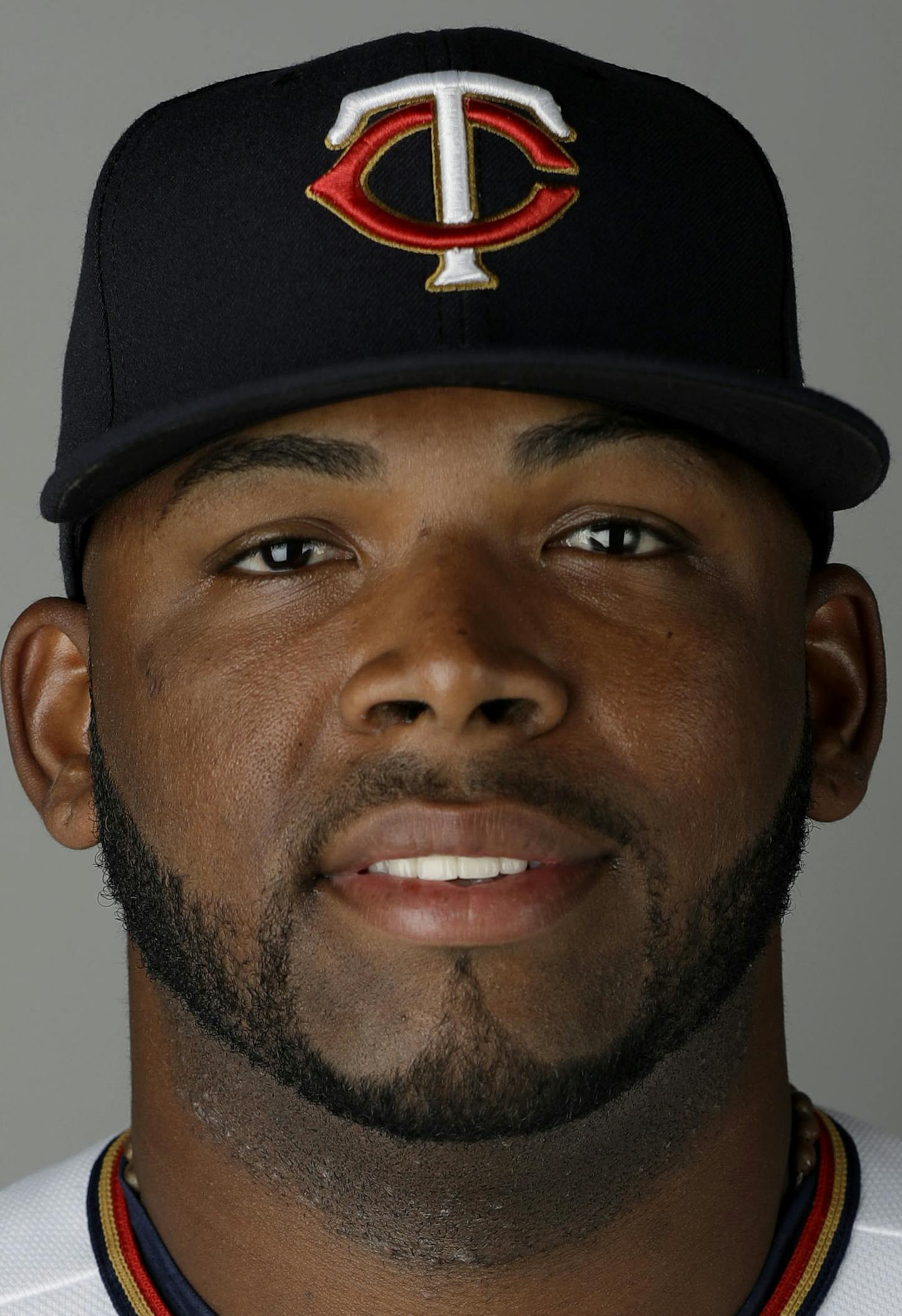 This is a 2017 photo of Kennys Vargas of the Minnesota Twins baseball team. This image reflects the 2017 active roster as of Thursday, Feb. 23, 2017 when this image was taken. (AP Photo/David Goldman) ORG XMIT: FLDG101