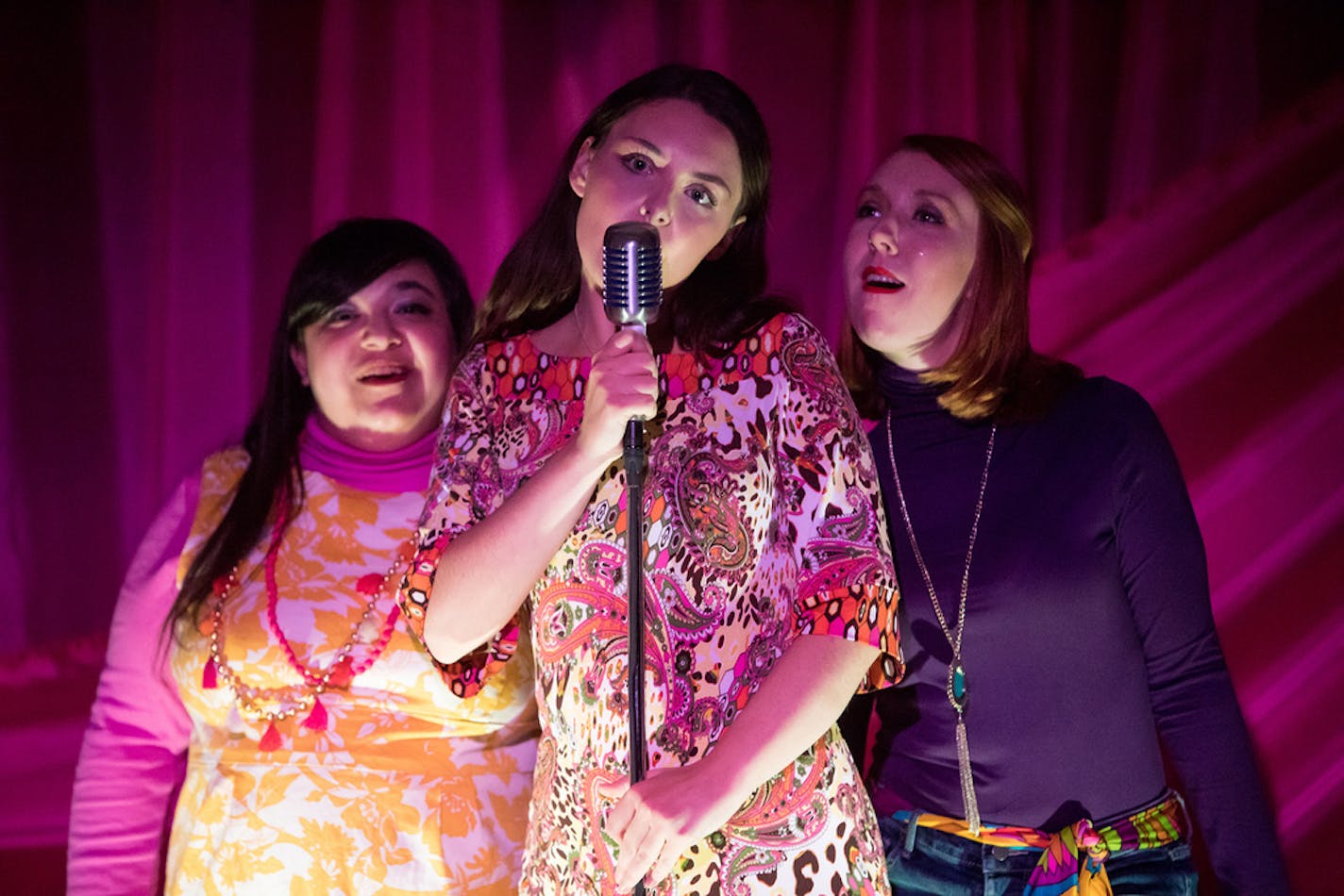 Samantha Biatch, Del Logeais, Melissa Miller in "Feminaal" by Grumble Theater. credit: Dan Norman