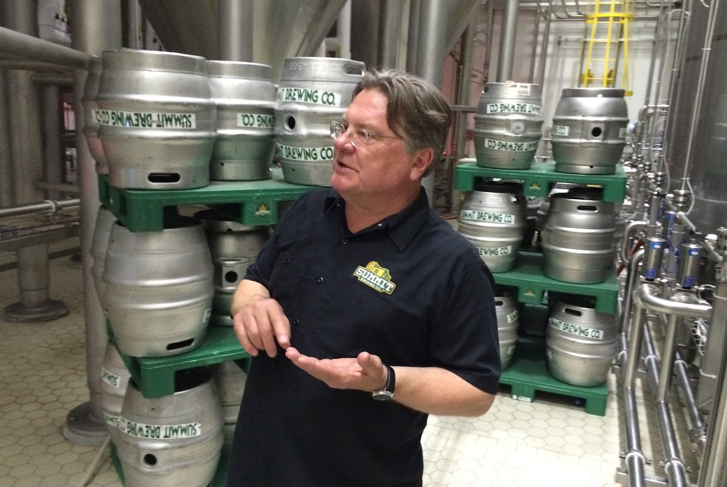 Mark Stutrud, CEO and founder of Summit Brewing of St. Paul