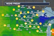 First 40s For Highs Since May Friday - Extreme Drought In The Metro