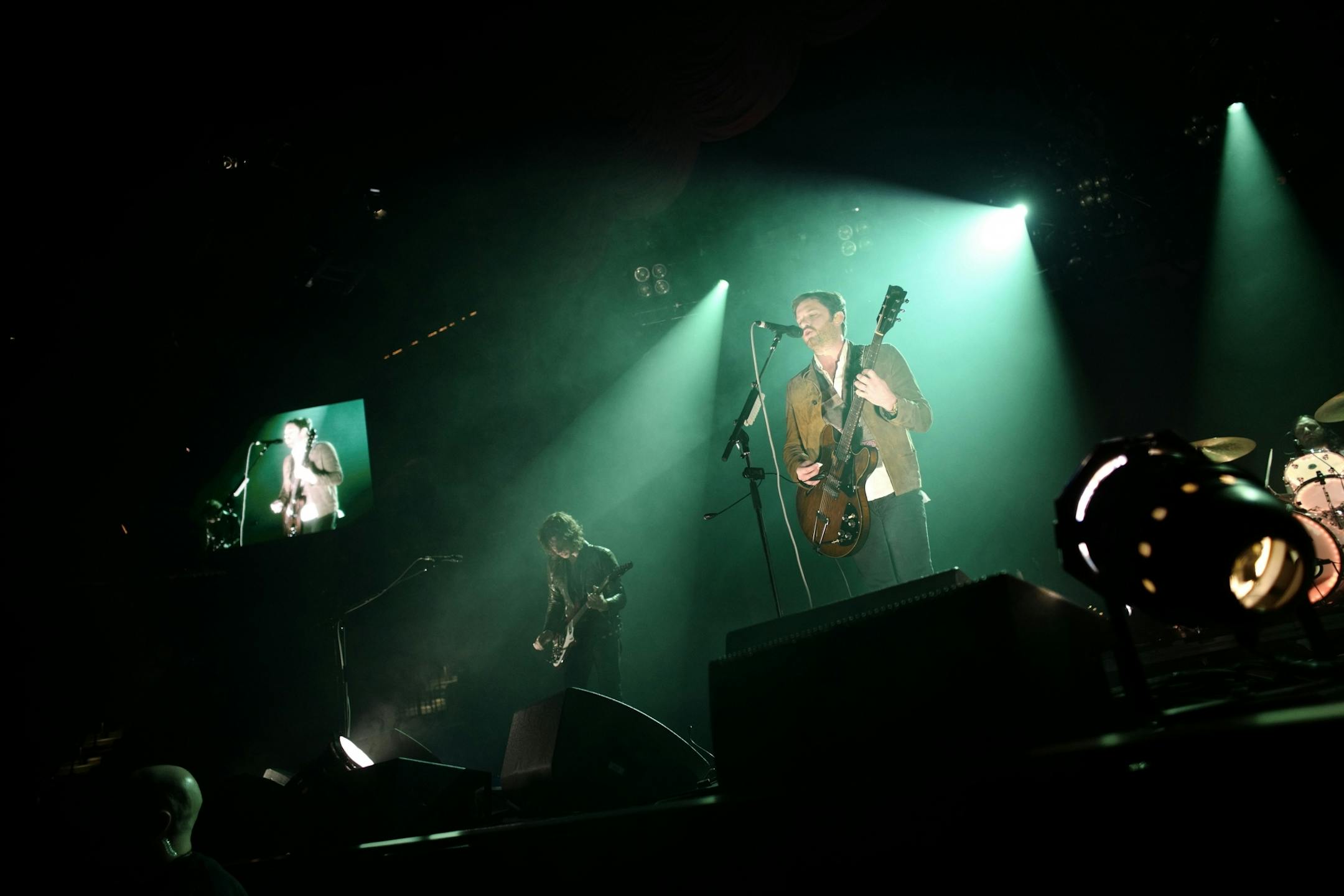 The Kings of Leon took over the Xcel Energy Center as the main attraction for the night.