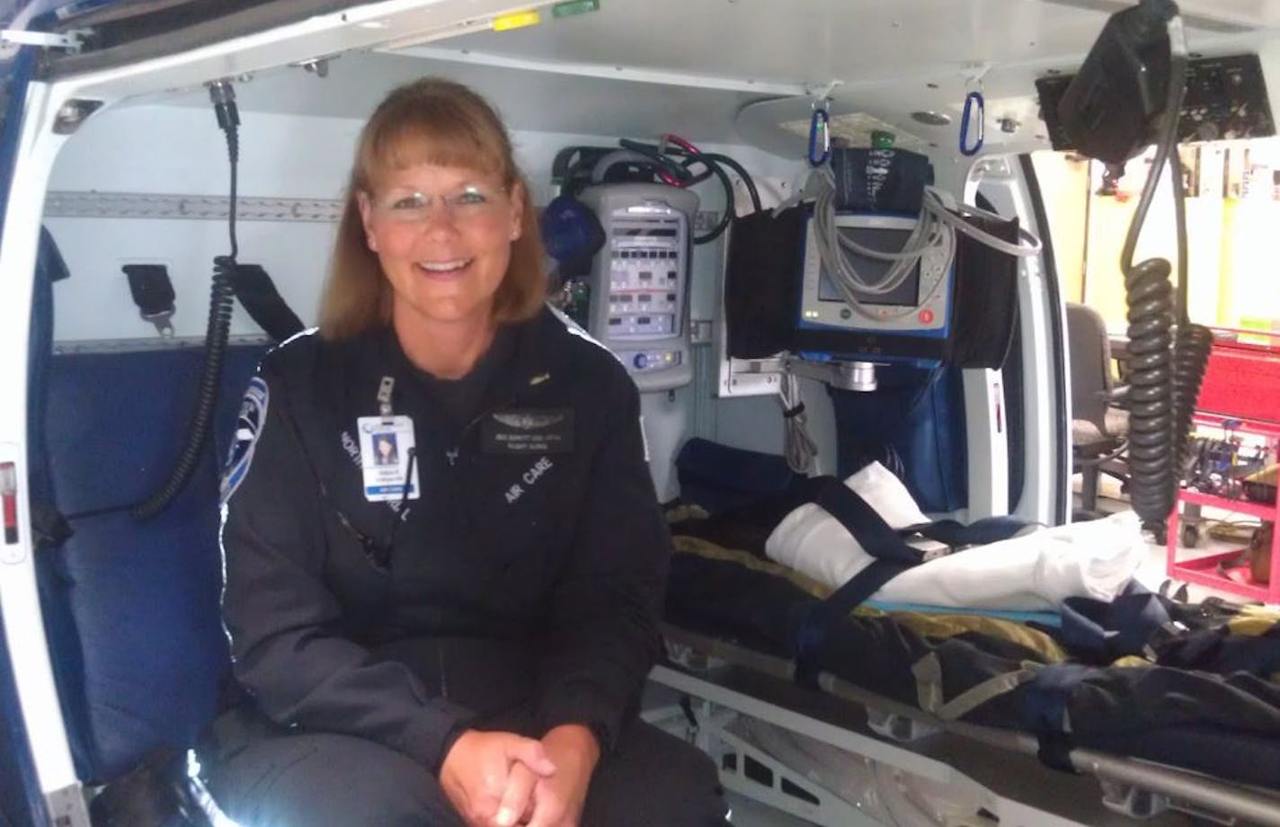 Photo courtesy of Gary Schott: Nurse Deb Schott, who died in Friday's medical helicopter crash.