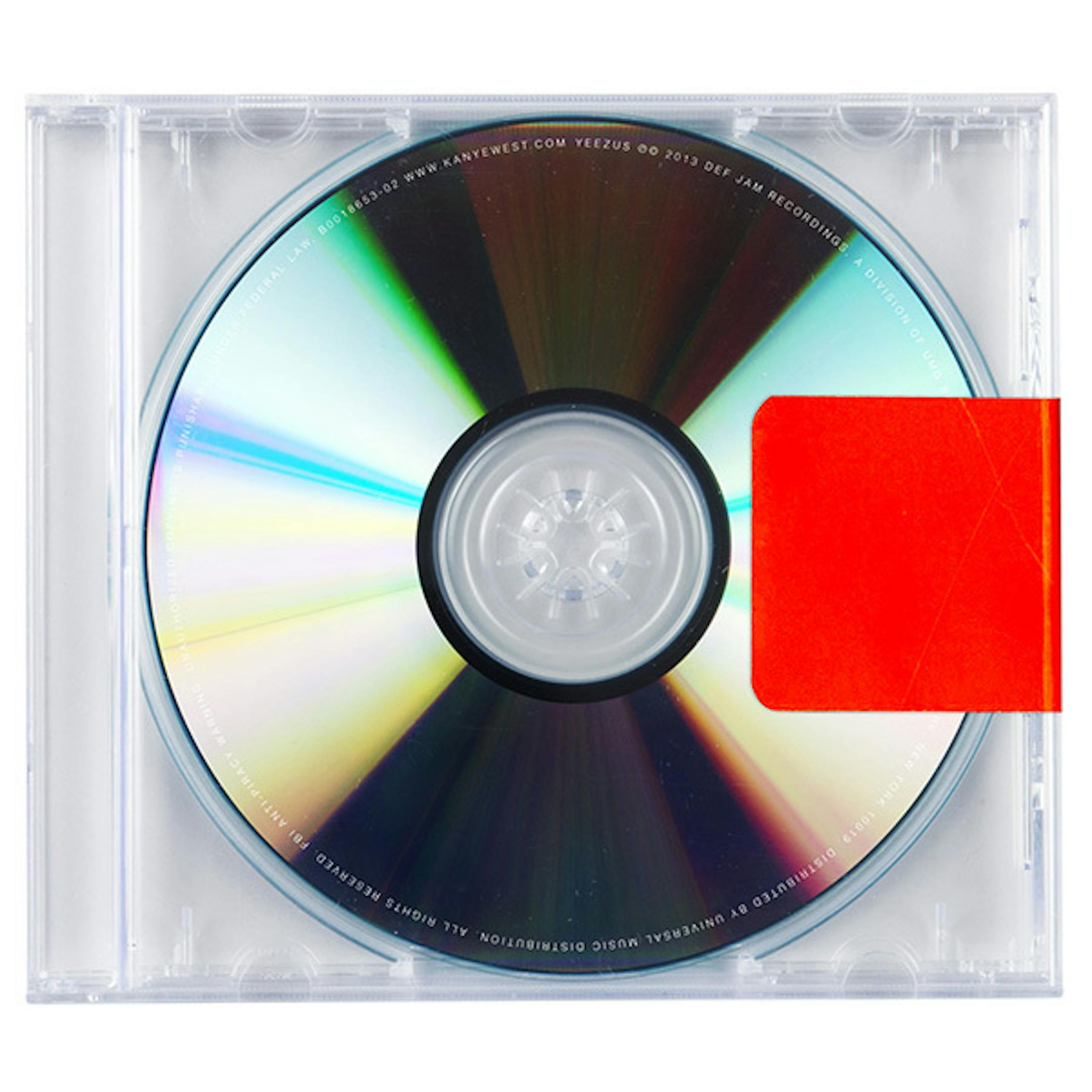 This CD cover image released by Def Jam Recordings shows "Yeezus," the latest release by Kanye West. (AP Photo/Def Jam Recordings) ORG XMIT: MIN2013061708273006
