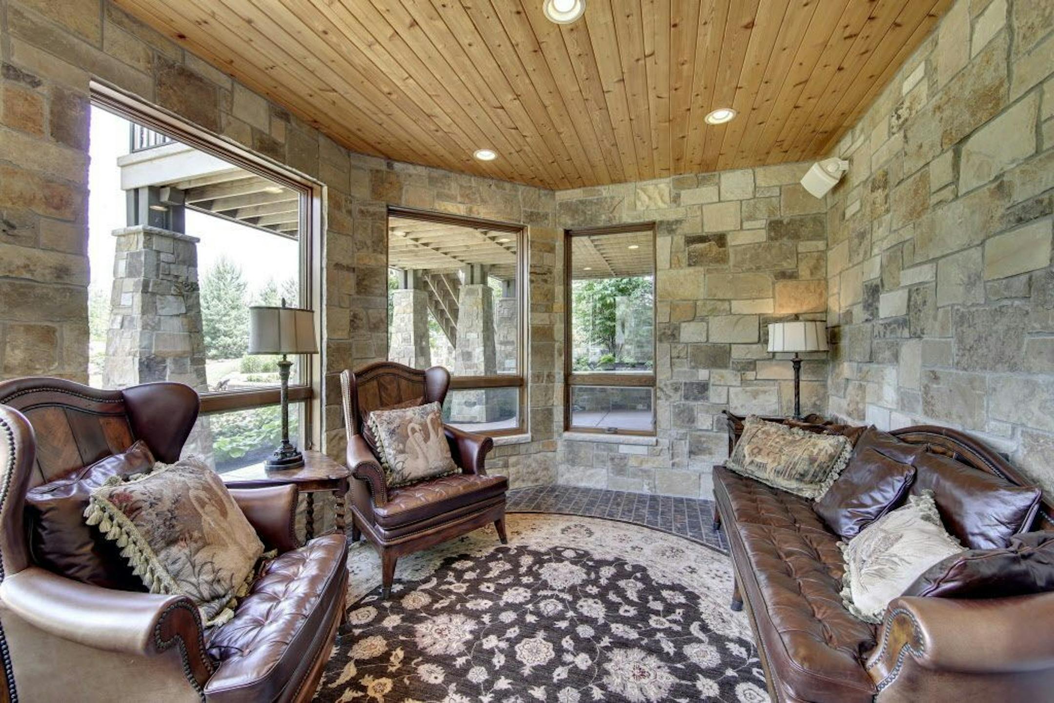 The back porch.