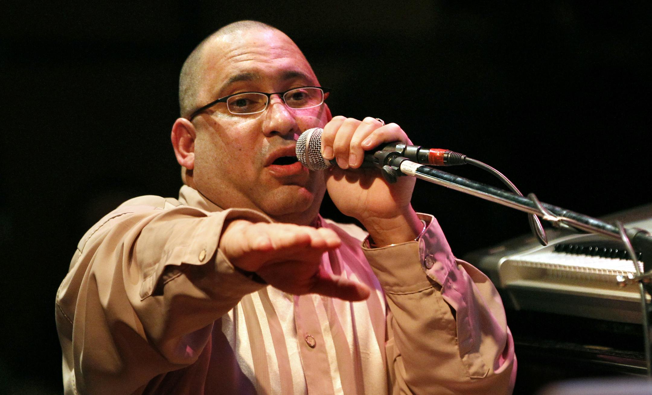 Minneapolis-based, Cuba-reared pianist Nachito Herrera.
