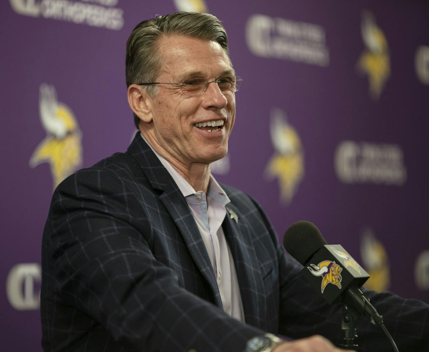 Vikings General Manager Rick Spielman