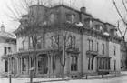 Early mansions in Lowertown included railroad tycoon James J. Hill’s 1878 Lowertown home. (He moved to a much grander mansion on Summit Avenue in 18