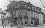 Early mansions in Lowertown included railroad tycoon James J. Hill’s 1878 Lowertown home. (He moved to a much grander mansion on Summit Avenue in 18