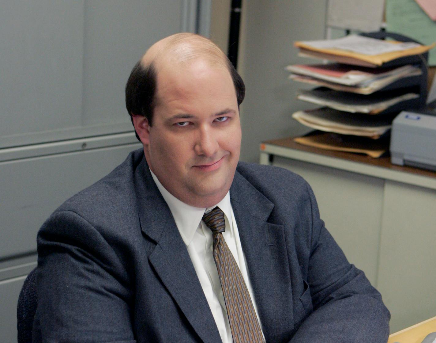 THE OFFICE — "Parking" Episode 4014 — Pictured: Brian Baumgartner as Kevin Malone — NBC Photo: Chris Haston ORG XMIT: MIN2013061413513088