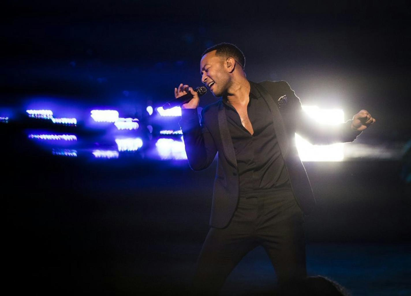 John Legend performed at Northrop Auditorium at the University of Minnesota in Minneapolis, Minn., on Wednesday, June 7, 2017.