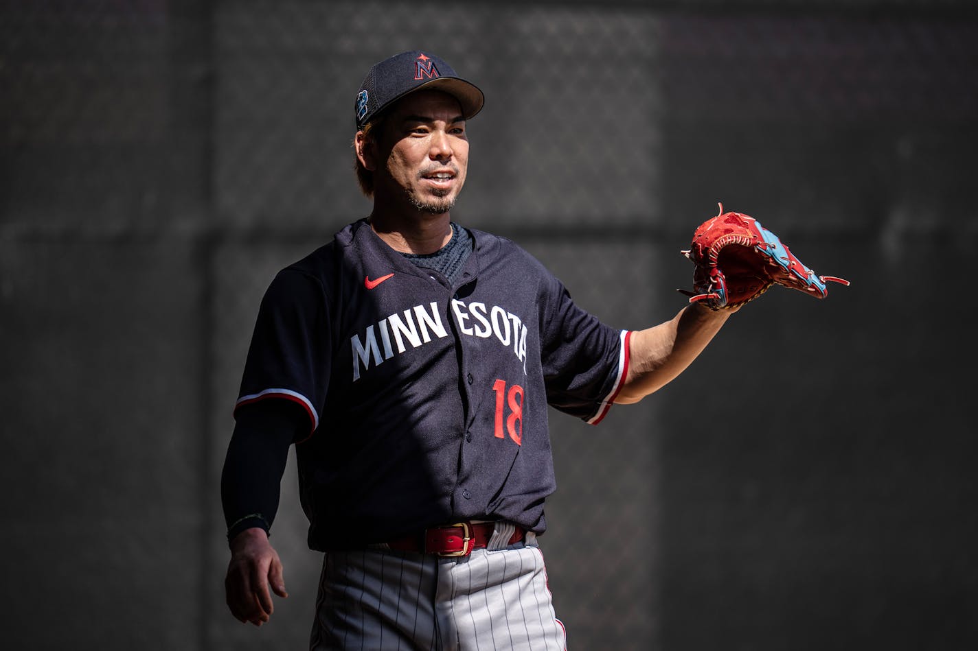 Minnesota Twins pitcher Kenta Maeda,