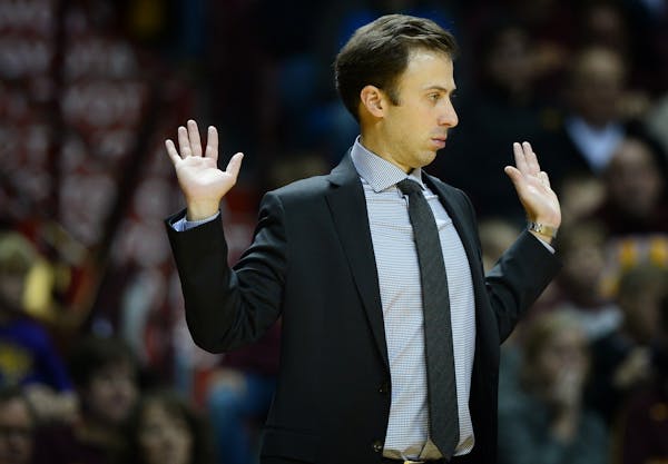 Richard Pitino's Gophers have contributed to the winter basketball misery by winning only one of their last eight games.