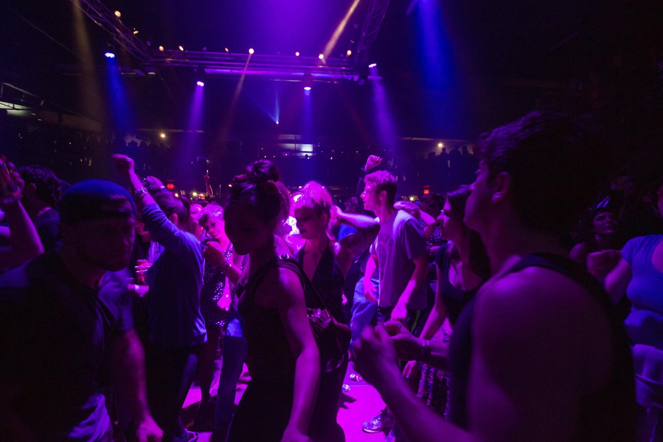 A huge crowd came out for a Prince all night dance party at First Avenue on Thursday night, April 21, 2016.