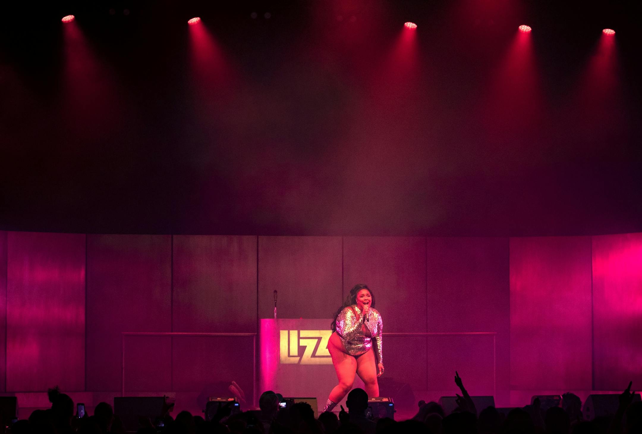 Lizzo performed at the Palace Theatre in St. Paul.