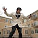 Elvis impersonator Todd Anderson of Brooklyn Park performed for residents of The Waters of Plymouth senior living home. "Elvis" performed outside all 