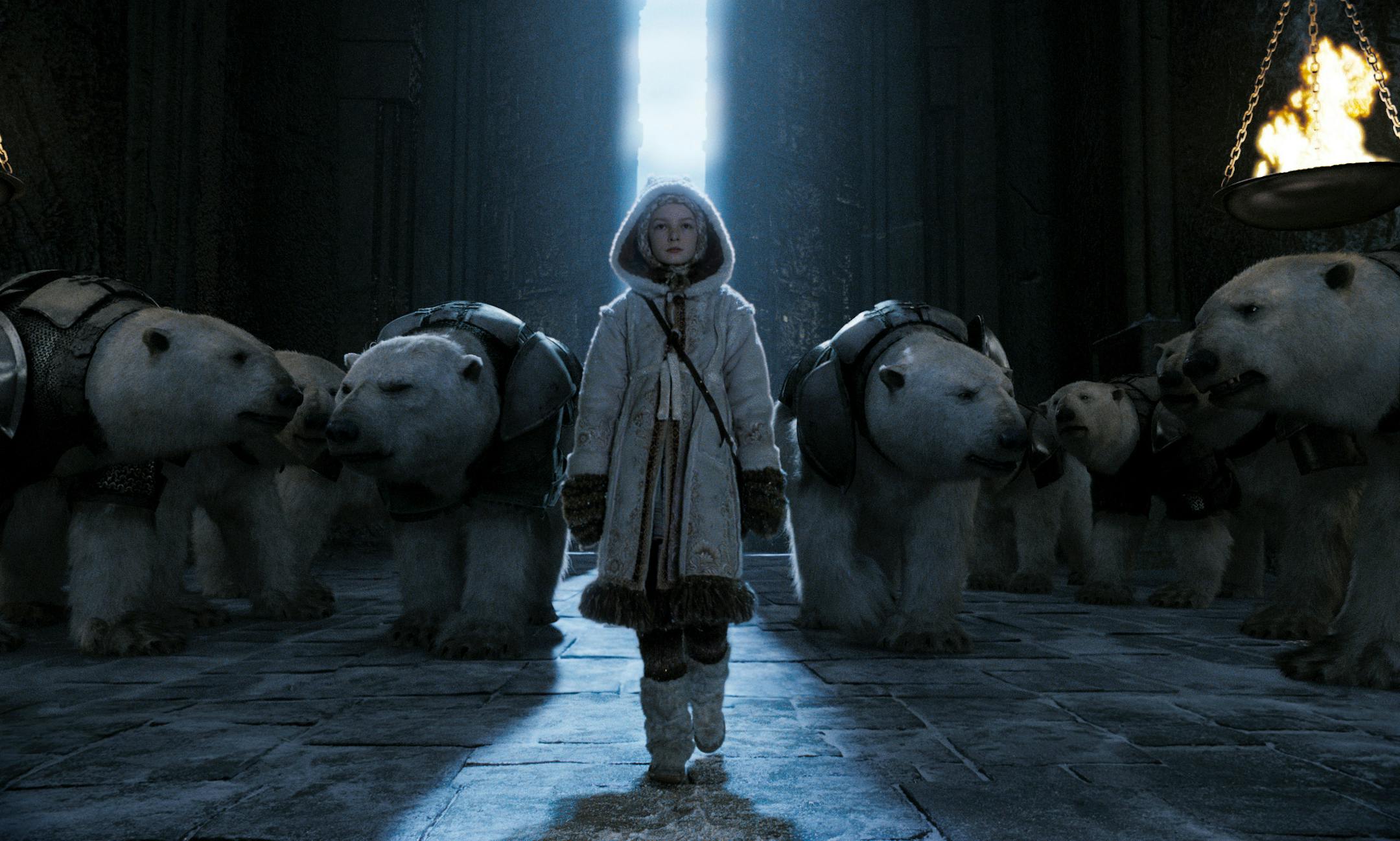 Dakota Blue Richards stars in "The Golden Compass," a fantasy about confronting evil that has been perceived by some as anti-Catholic.