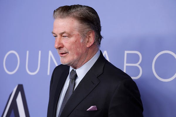 Alec Baldwin attends the Roundabout Gala 2023 at the Ziegfeld Ballroom on March 6, 2023, in New York. (