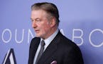 Alec Baldwin attends the Roundabout Gala 2023 at the Ziegfeld Ballroom on March 6, 2023, in New York.