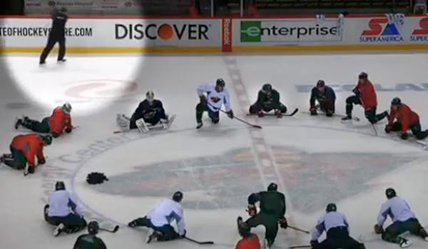 Video Shows Wild Coach Mike Yeo Losing It at Wednesday's Practice