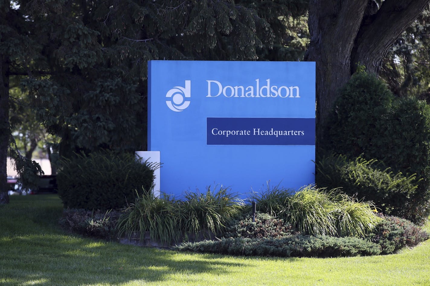 Donaldson headquarters in Bloomington. (AP Photo/Jim Mone)