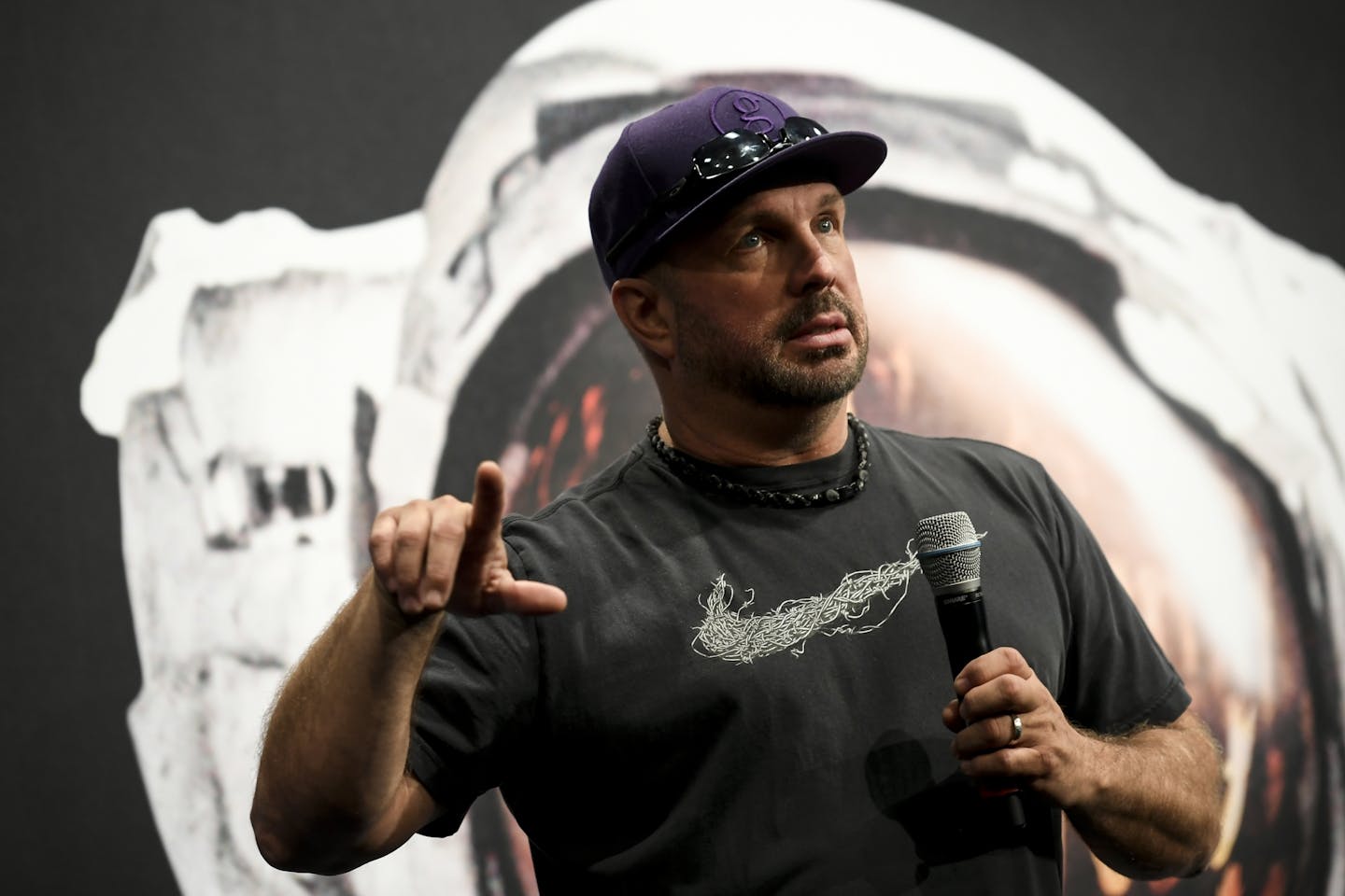 "This has been the biggest city for us in our career," Garth Brooks said Friday afternoon before his first of two nights at U.S. Bank Stadium.