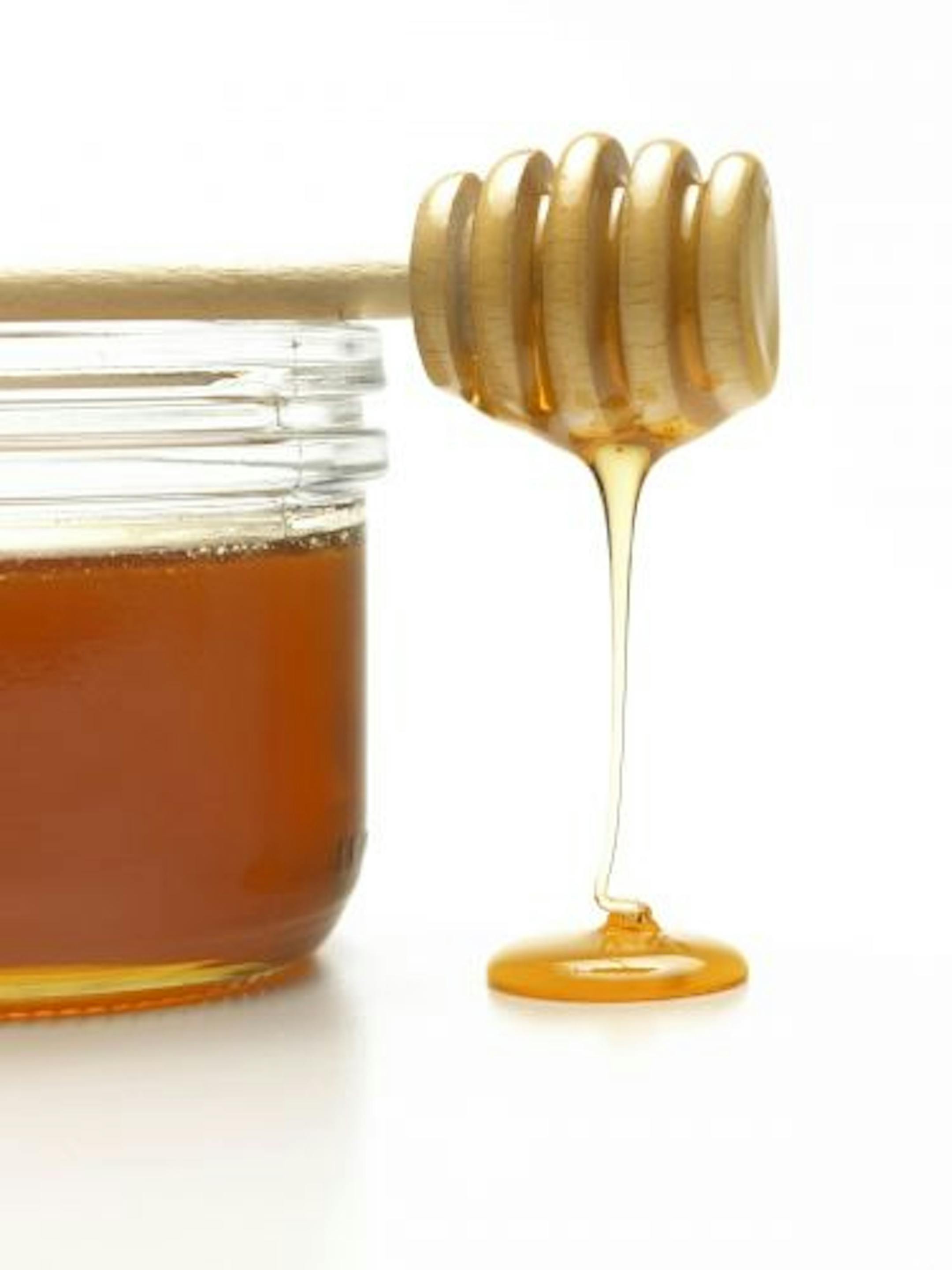 Honey is 20 to 60 times sweeter than sugar, so adjust recipes accordingly.