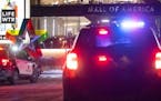 Gunfire wounded two people Friday at the Mall of America.